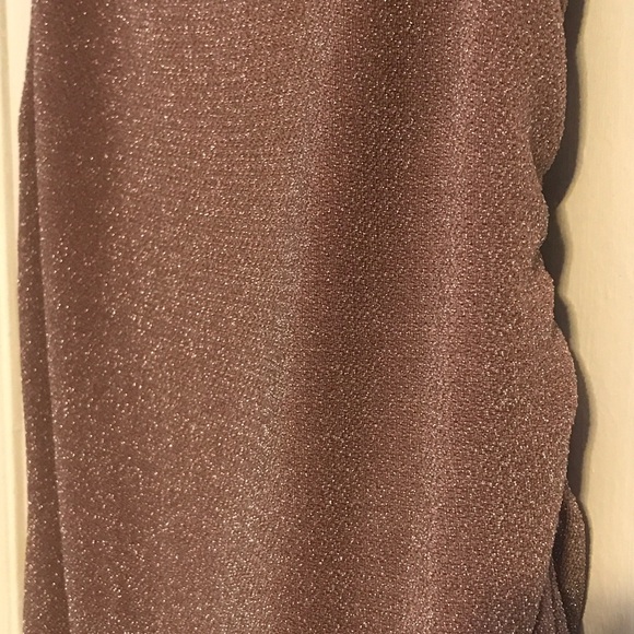 NWT reformation latte shimmery Breslin knit dress - Picture 4 of 8